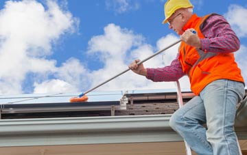 Woodwall Green soft wash roof cleaning